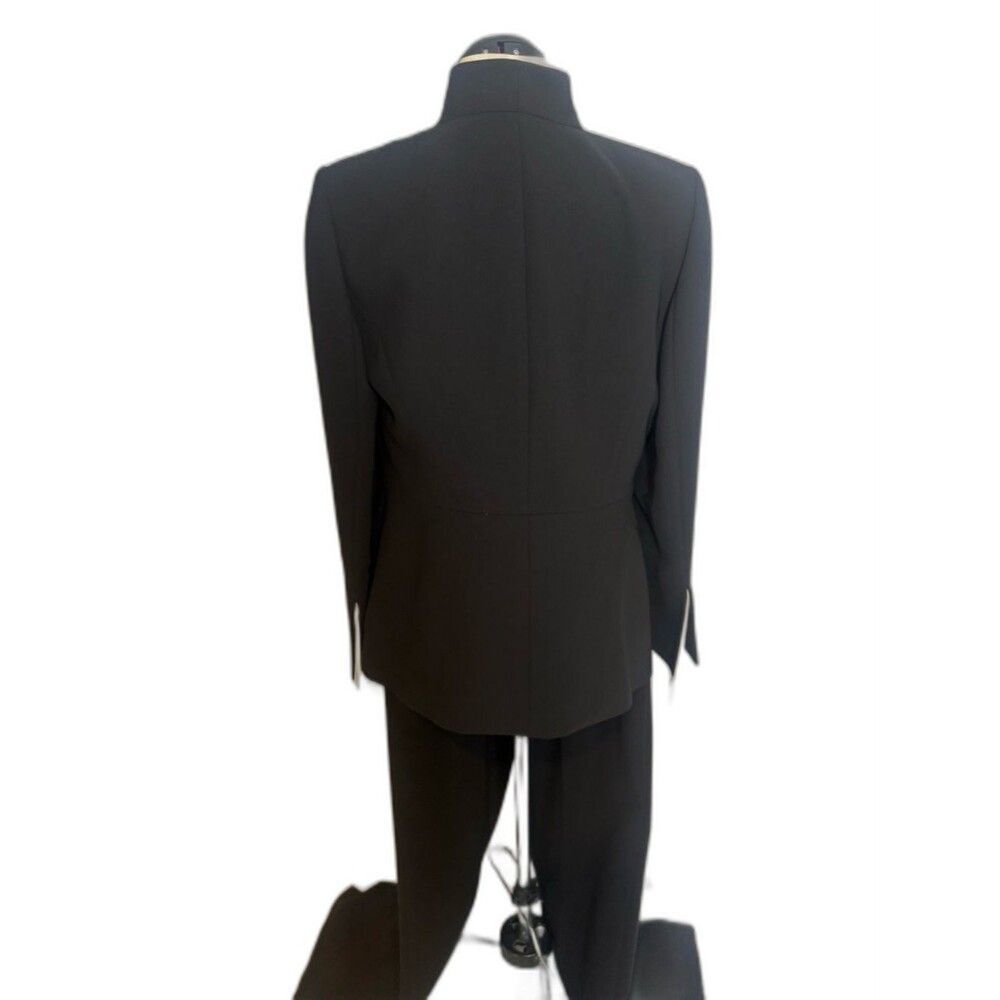 NWT Liz Claiborne Pantsuit Size 10 Black & White 2-Piece Set Blazer & Pants - Picture 4 of 16